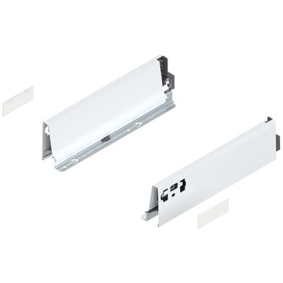 Blum TANDEMBOX Zarge, Höhe M 83 mm, NL 300 mm, links/rechts, für TANDEMBOX intivo/antaro, seidenweiss