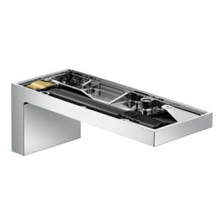 hansgrohe Wanneneinlauf Axor MyEdition Ausl. 176mm, Wandmont., o. Platte, chrom
