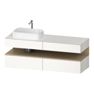 Duravit Waschtischunterschrank Qatego 160x55x60cm, E na/we m, Pl, Beck. li