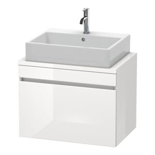 Duravit Waschtischunterschrank Com DuraStyle 70x47,8cm, we. hgl, f Konsole, 1 Auszug