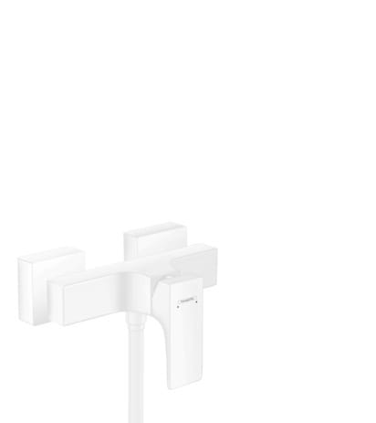 hansgrohe Brause-Einhebelmischer Metropol AP, m Hebel, 1 Verbraucher, mattweiß