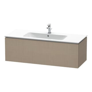 Duravit Waschtischunterschrank L-Cube 122x48,1cm, lei, 1 Auszug, wandhängend