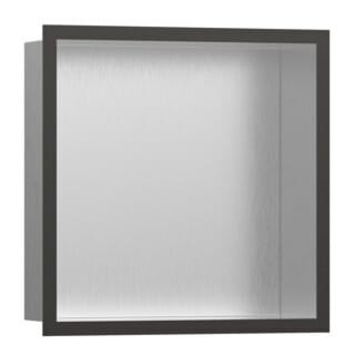 hansgrohe XtraStoris indiv. Wandnische 300x300x100mm, m Rahmen, ES ge, b bla vc