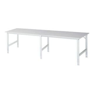 Rau Arbeitstisch Tom höhenverstellbar, B3000xT1000xH760-1080mm, M-Platte-22mm
