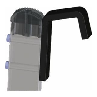 ZARGES Auflegehaken flach bis 100 mm