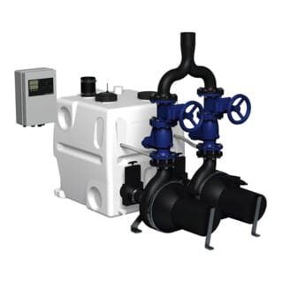 Grundfos Hebeanlage Multilift MDV 65. 80.22-SL, 2,2 kW, Direkt