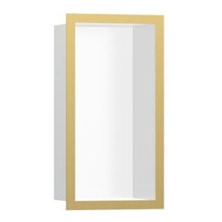 hansgrohe XtraStoris indiv. Wandnische 150x300x100mm, m Rahmen, mw, po gol opt
