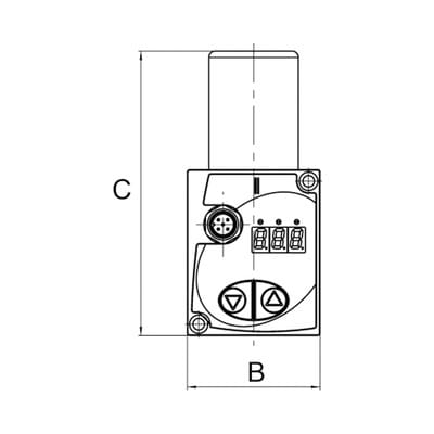 Riegler Proportional-Regelventil »sentronic D«, 24 V DC, G 3/8, DN 8