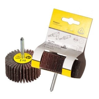 Klingspor KM 613 Schleifmopstifte, 60 x 30 x 6 mm Korn 40, SB-verpackt im Reiter