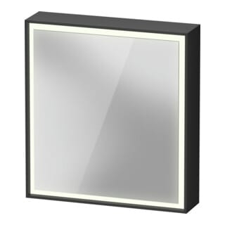 Duravit Spiegelschrank L-Cube 65x15,5x70cm, LED, w, An re, graph ma