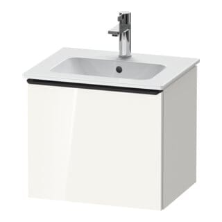 Duravit Waschtischunterschrank D-Neo 51x40,2x44cm, 1 A, wd, schwarz/weiß hgl