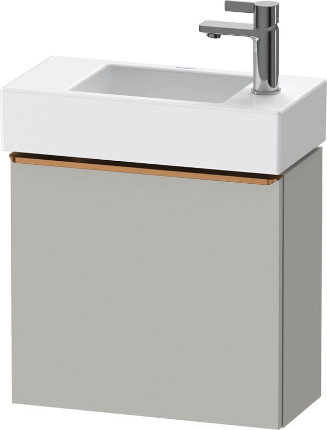 Duravit Waschtischunterschrank D-Neo 48,4x22,2x44cm, 1 Tür, An R, b geb/gr ma