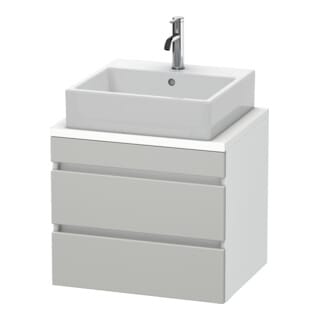 Duravit Waschtischunterschrank Com DuraStyle 60x47,8cm, betgr/we ma, f Kons, 2 Schub.
