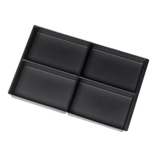 Rau Schubladen-Einteilungs-Set Schublade-E H 60-360mm Materialschale 4 Fächer
