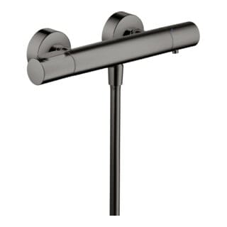 hansgrohe Brausethermostat Axor Citterio M AP, 1 Verbraucher, polished black chrome