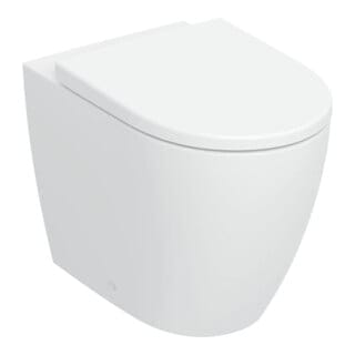 Geberit iCon Set Stand-WC, Tiefspüler 35,5x56cm, wa.bü, g Ker.de., m Sitz, we.