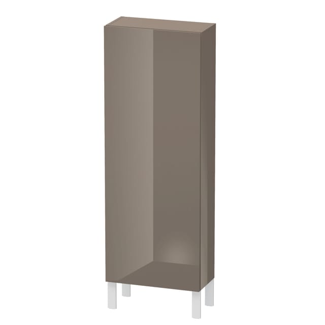 Duravit Halbhochschrank L-Cube 50x24,3x132cm, Tür re, flan. Gr hgl