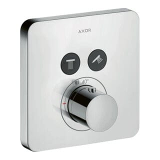 hansgrohe Fertigmontageset ShowerSelect UP-THM, 2 Verbr., Softc, Edelstahl-Optik