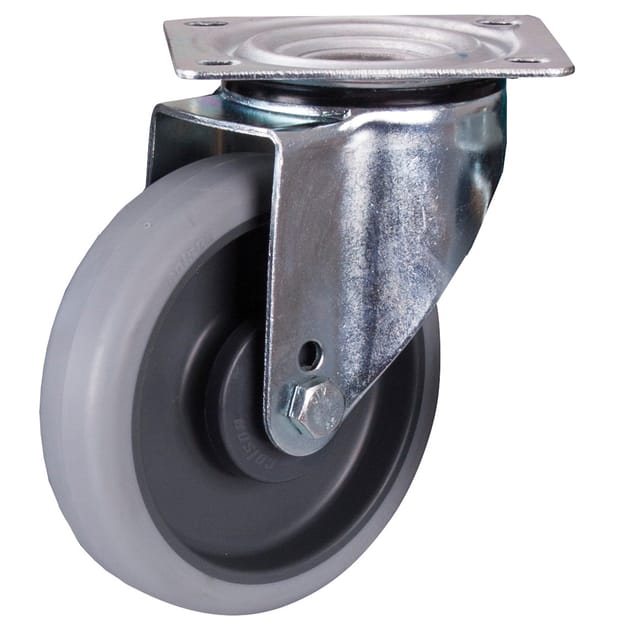 VARIOfit Lenkrolle 160 x 40 mm grau (thermoplastisch)