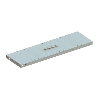 Meta Zusatzboden CLIP 230 1000 x 300 mm verzinkt + 4 Fachbodenträger