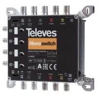 Televes Multischalter 5 in 4 Guß NEVO recpower kask. MS54C