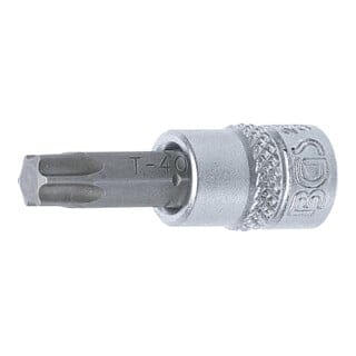 BGS Bit-Einsatz Antrieb Innenvierkant 6,3 mm T-Profil (für TX) T40