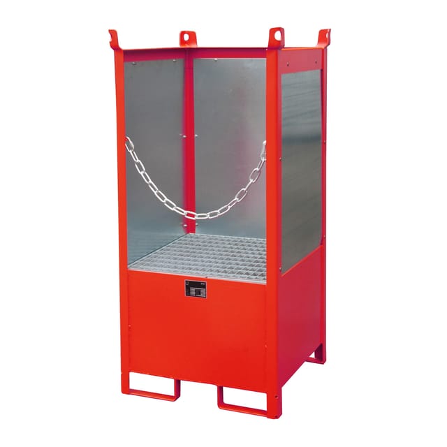 Bauer Südlohn Fass-Stapelpalette FSP-1 G, lackiert, Feuerrot