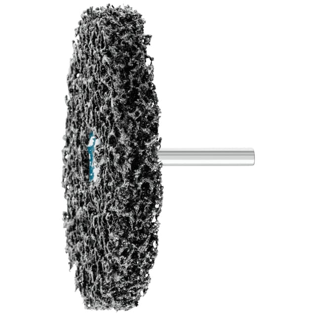 PFERD TOOLS POLICLEAN PCLZY Reinigungsvlies Ø 100x13 mm Schaft-Ø 6 mm für grobe Reinigungsarbeiten