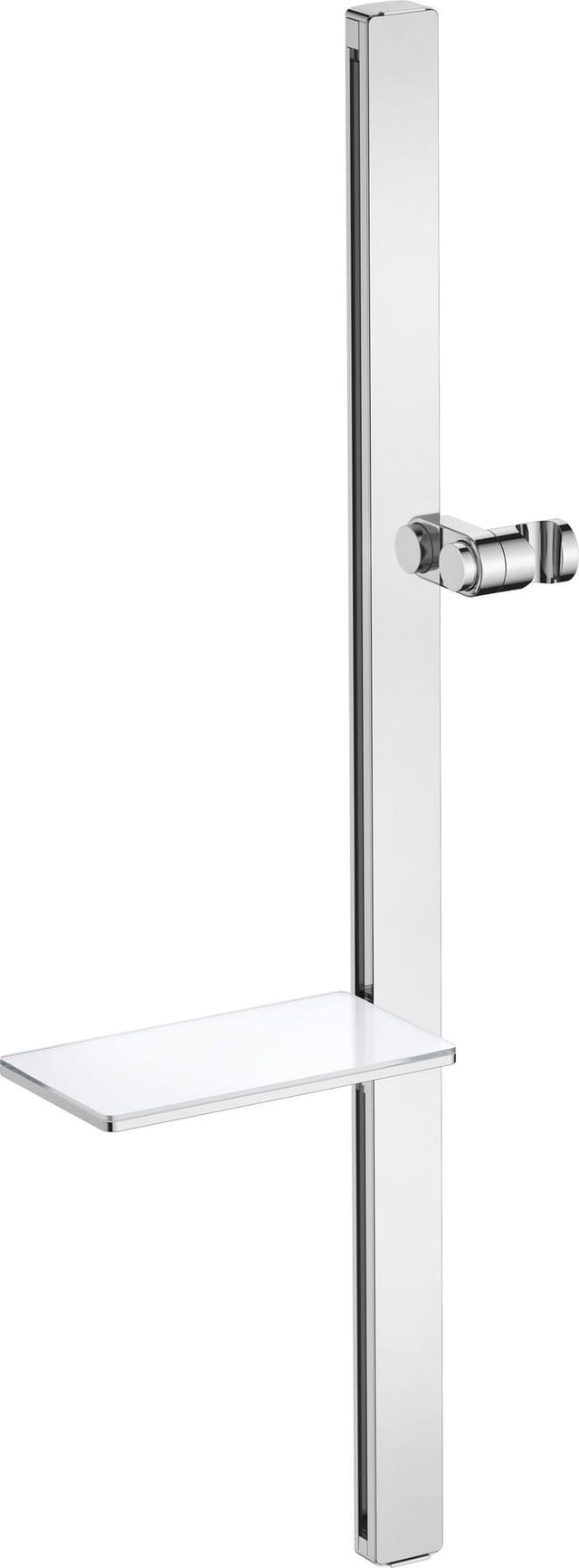 Duravit Brausestange 800mm, aus Aluminium/Kunststoff, chrom