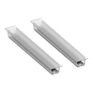 Keuco Waschtisch-Leuchte, einf. Ersatzt.Spanplattenschraube 90105 2x 3000K 145/157x21,9x16,7mm