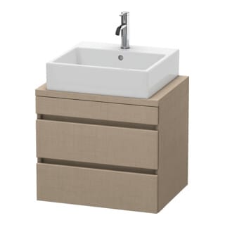Duravit Waschtischunterschrank Com DuraStyle 60x47,8cm, lei, f Konsole, 2 Schubkästen