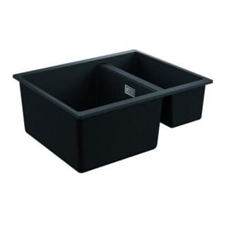 Grohe Komposit-Einbauspüle K500 60-C 55,5/46,1 1.5 55,5x46cm, 1,5 Becken, granit schwarz