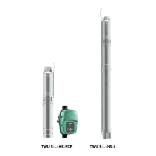 Wilo Unterwassermotorpumpe Sub TWU 3.02-06-HS-ECP-B, 0,9 kW, Rp 1