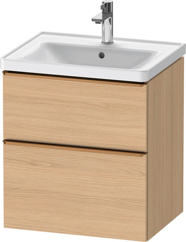 Duravit Waschtischunterschrank D-Neo 58,4x45,2x62,5cm, 1 Kast, b geb/Ei Nat