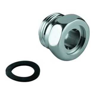 Grohe Eingangsverschraubung 3/4", für Eckmontage, chrom