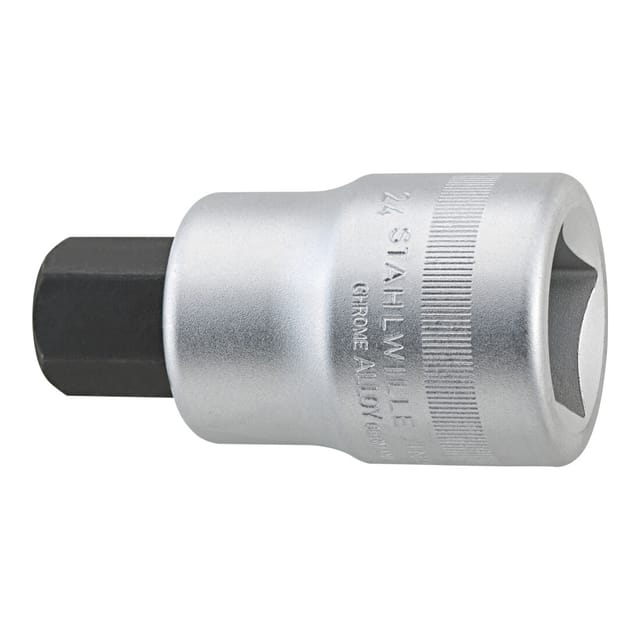 Stahlwille 1" (25mm) INHEX-Einsatz SW.19mm L.85mm