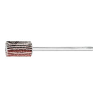 PFERD TOOLS Korund Fächerschleifer F Ø 10x15 mm Schaft-Ø 3 mm A80 für Feinschliff und Finish