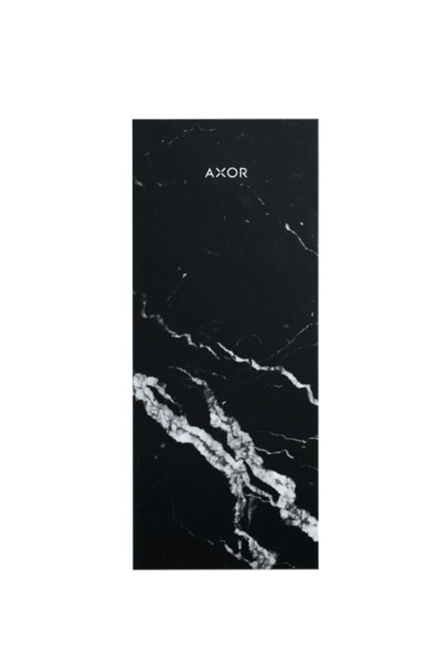 hansgrohe Platte Axor MyEdition 245x82mm, Marmor Nero Marquina