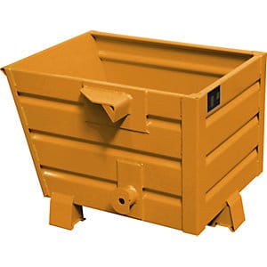 Bauer Südlohn Späne-Stapelkipper BSL 30, lackiert, Gelborange