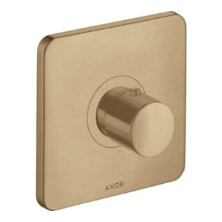 hansgrohe Fertigset Axor Citterio M UP-Thermostat, brushed bronze