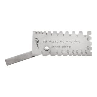 Helios-Preisser Komb. Dreh-u. Gewinde- stahllehre m.Ansch. 90x40x2mm