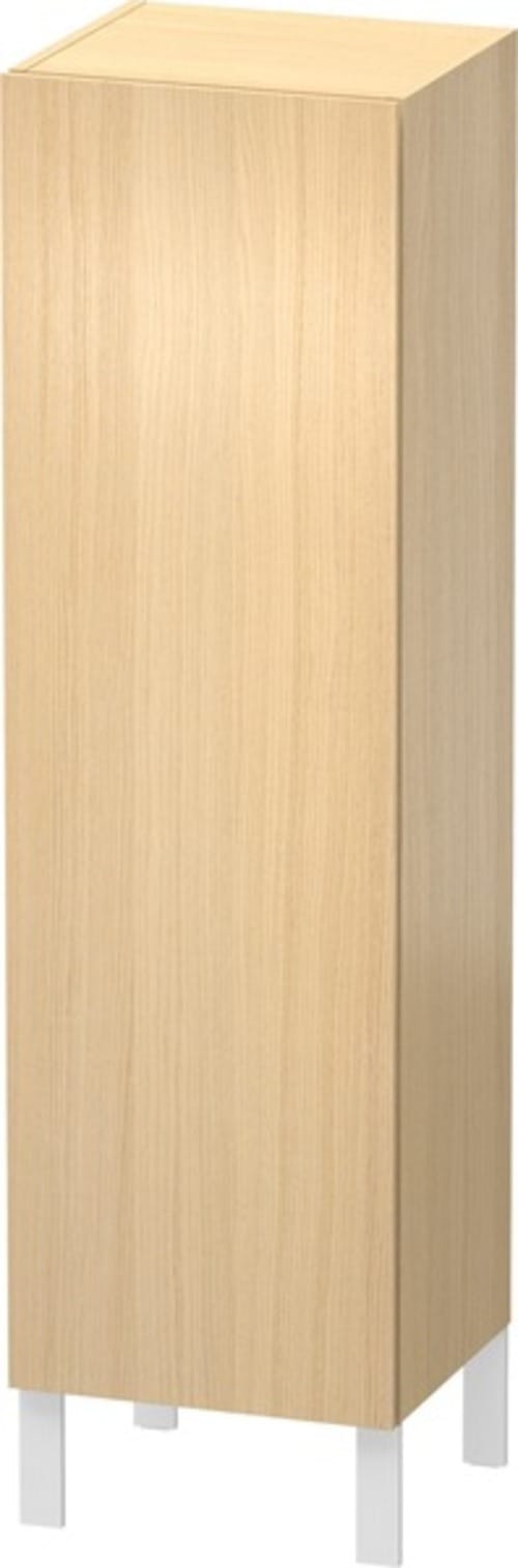 Duravit Halbhochschrank L-Cube 40x36,3x132cm, Tür li, mediterane eiche