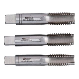 KS Tools HSS CO Handgewindebohrer-Satz M, M24x3, 3-teilig