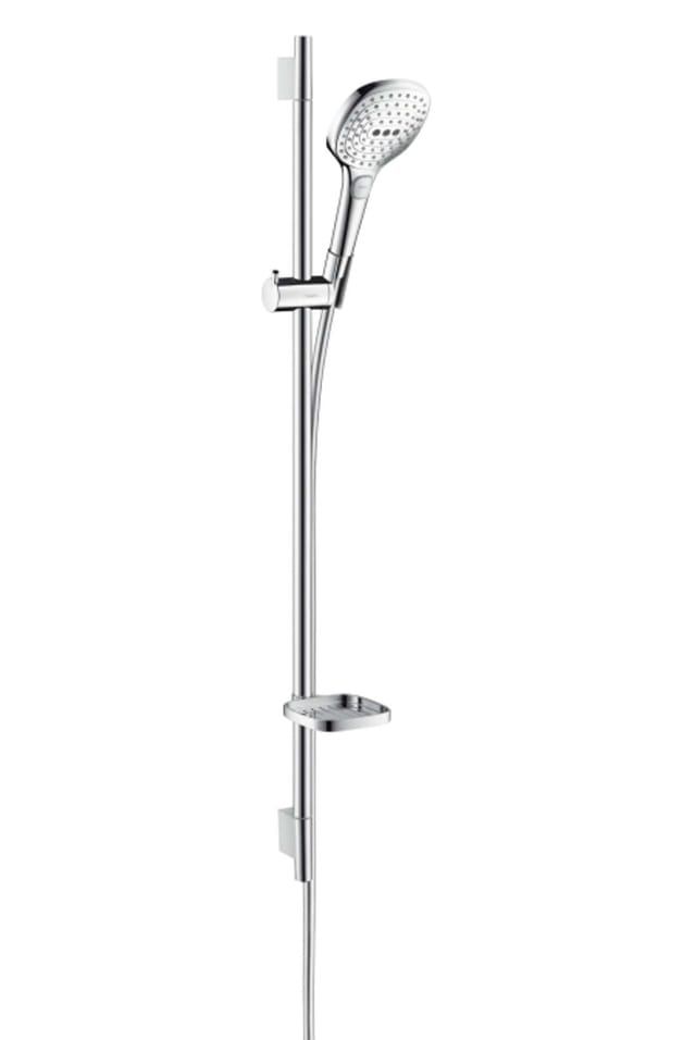 hansgrohe B-S Raindance Se E 120 EcoSm. 1008mm Brausestange, we/vc, 3jet, 8,5 l/m.