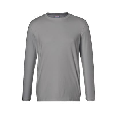 Kübler Longsleeve SHIRTS mittelgrau Form 5025 Größe S