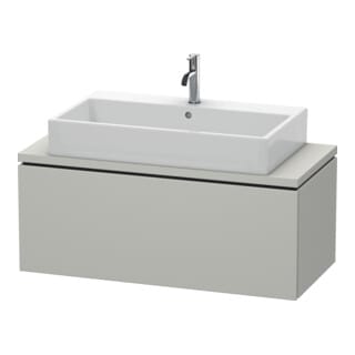 Duravit Waschtischunterschrank Compact L-Cube 102x47,7cm, betongr ma, f Kons, 1 Auszug