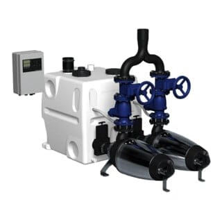 Grundfos Hebeanlage Multilift MD1 80. 80.75, 7,5 kW, Stern-/Dreieck