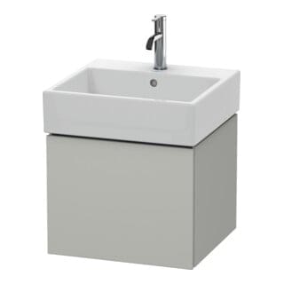 Duravit Waschtischunterschrank L-Cube 48,4x45,9cm, betongr ma, 1 Ausz., wandhängend