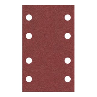 Klingspor PS 22 K Streifen kletthaftend, 80 x 133 mm Korn 150 Lochform GL18