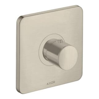 hansgrohe Fertigset Axor Citterio M UP-Thermostat, brushed nickel